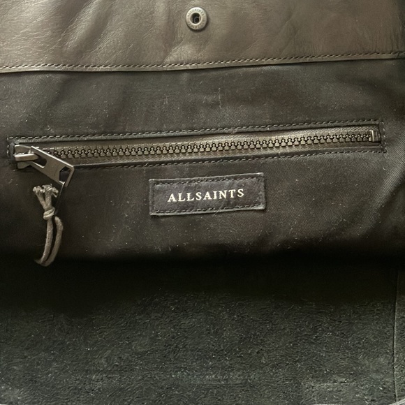 All Saints Hudson Leather Tote (NWT) - Picture 8 of 13
